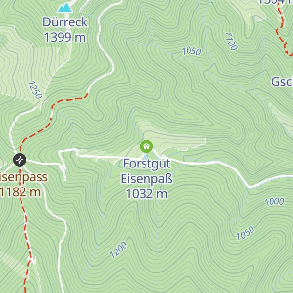 Map of Forstgut Eisenpaß