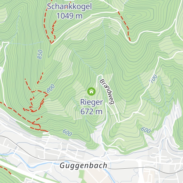 Map of Rieger