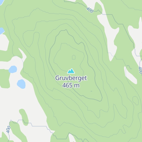 Map of Gruvberget