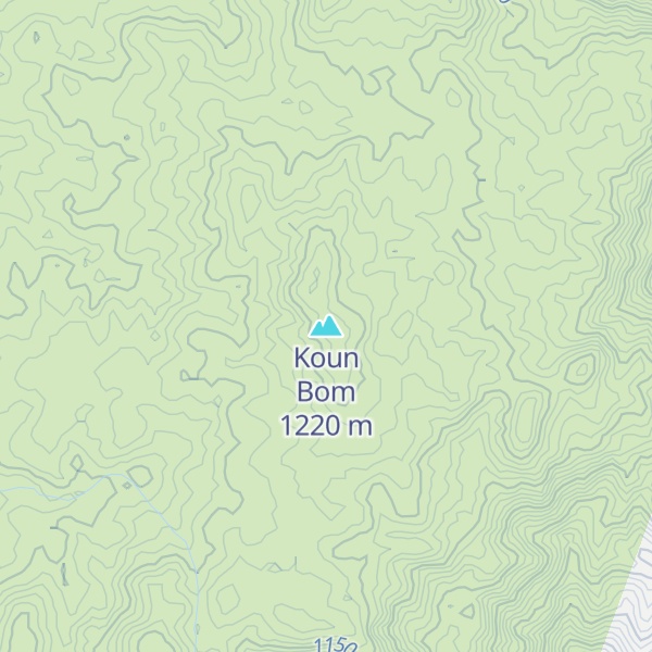 Map of Koun Bom