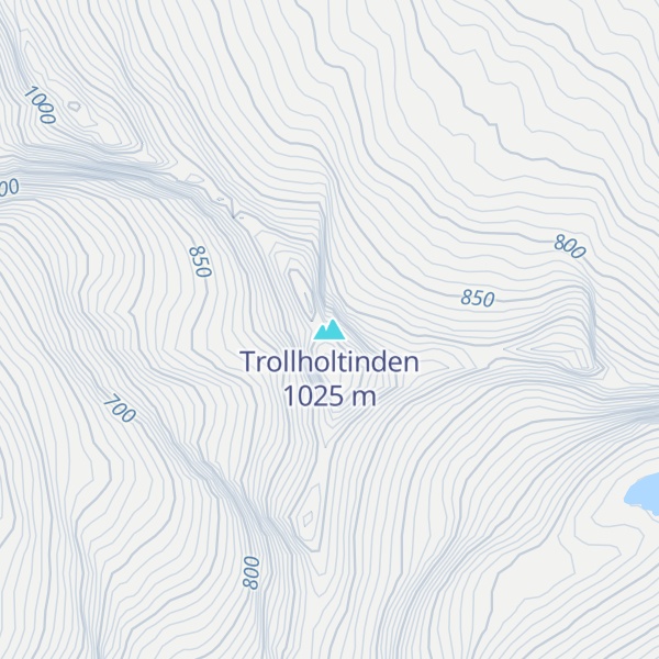 Map of Trollholtinden