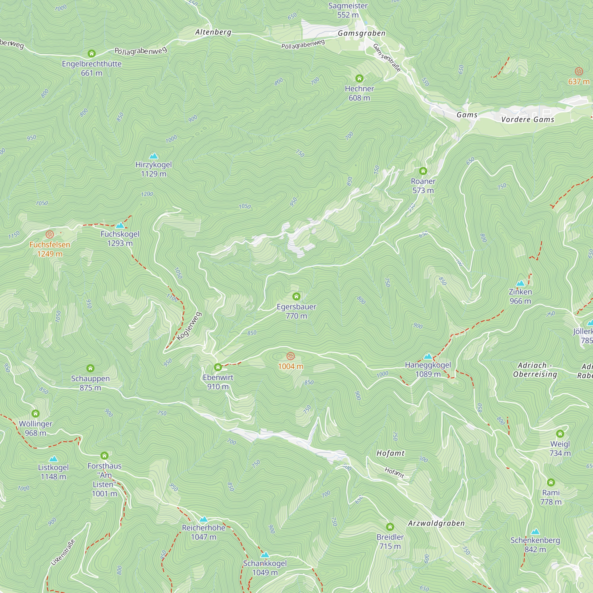 Egersbauer map