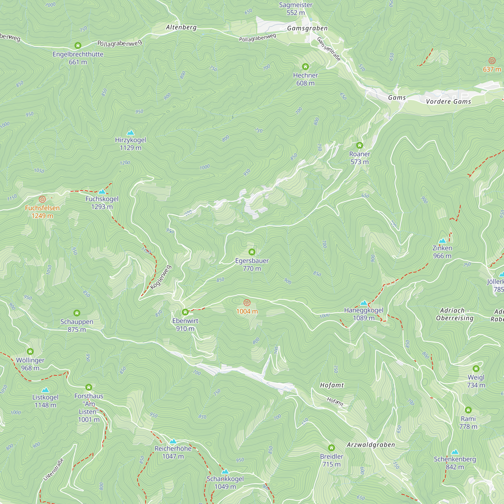 Egersbauer map