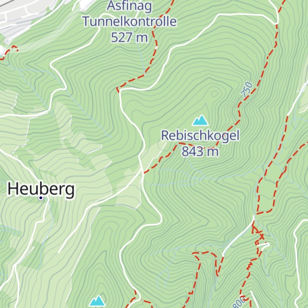 Map of Fleischackeralm