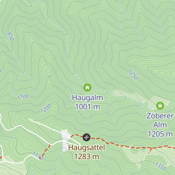 Map of Haugalm