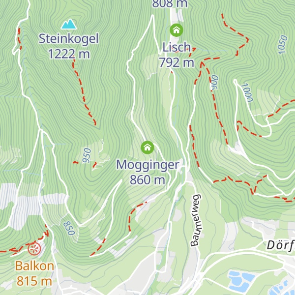Map of Mogginger