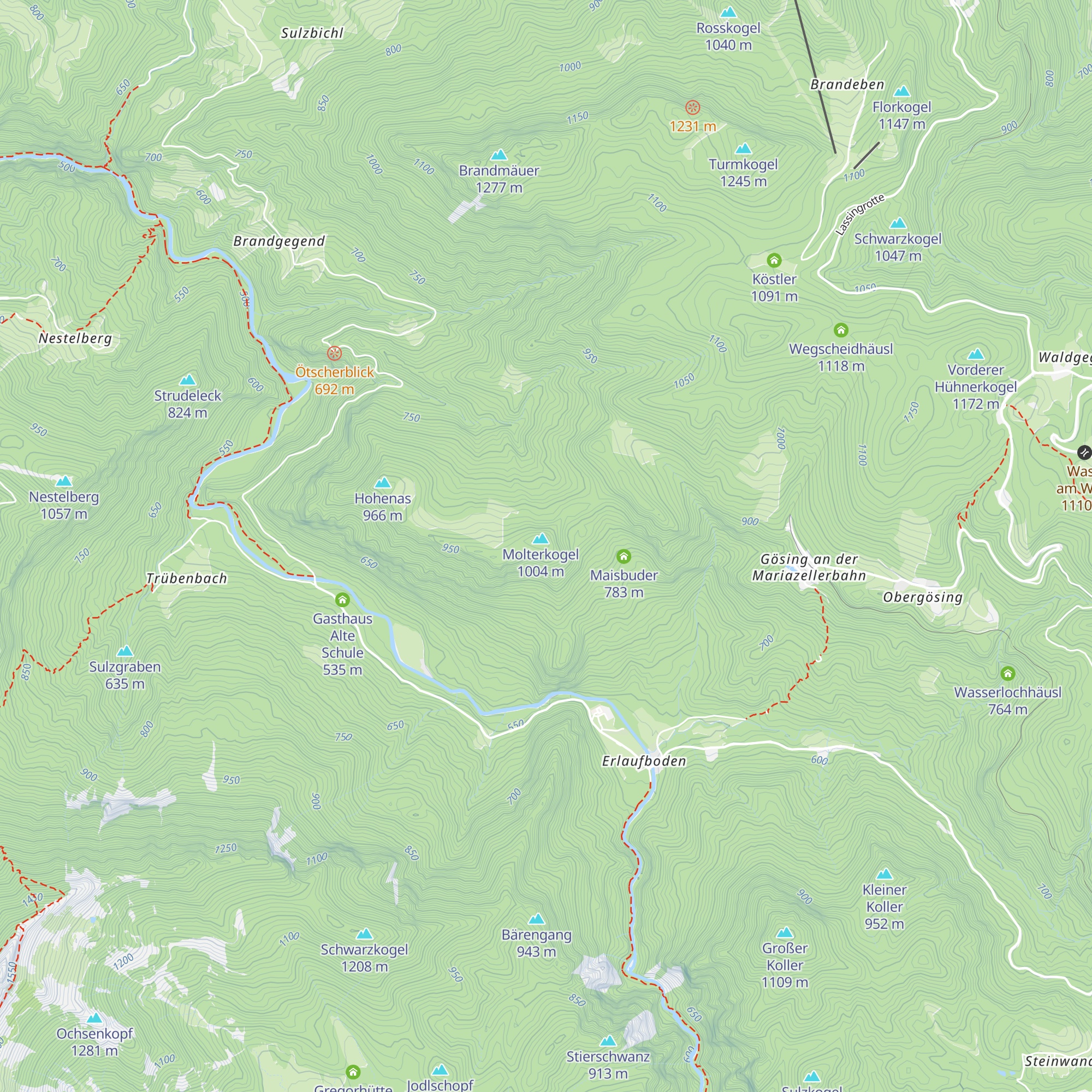 Ochsenburg map