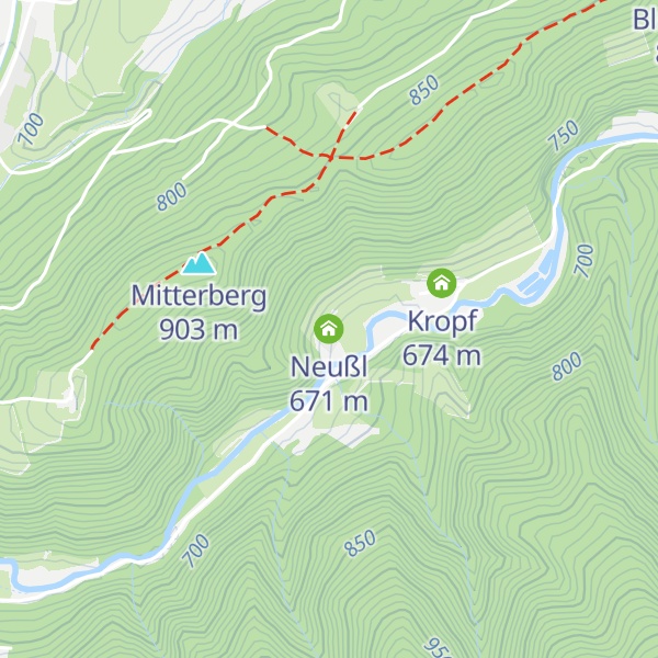 Map of Neußl