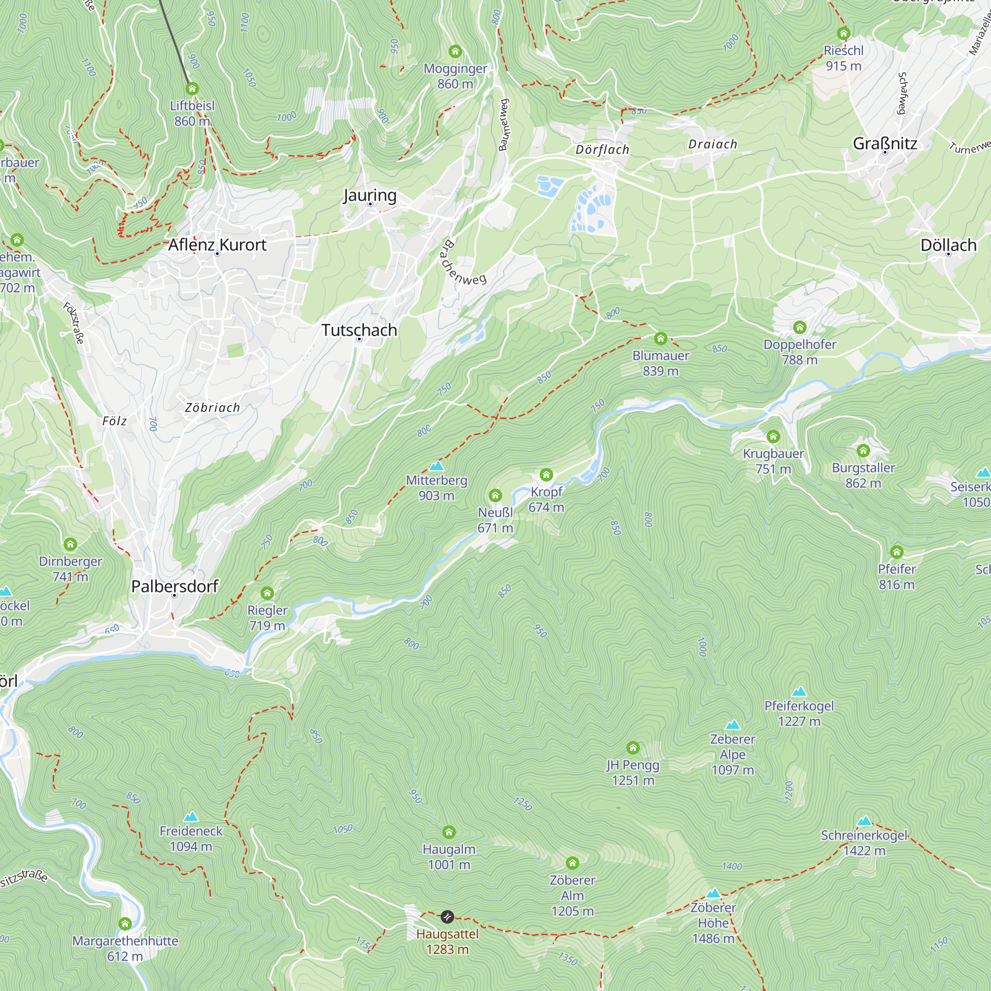 Neußl map
