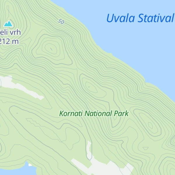 Map of Pišćak