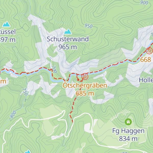 Map of Ötscherhias
