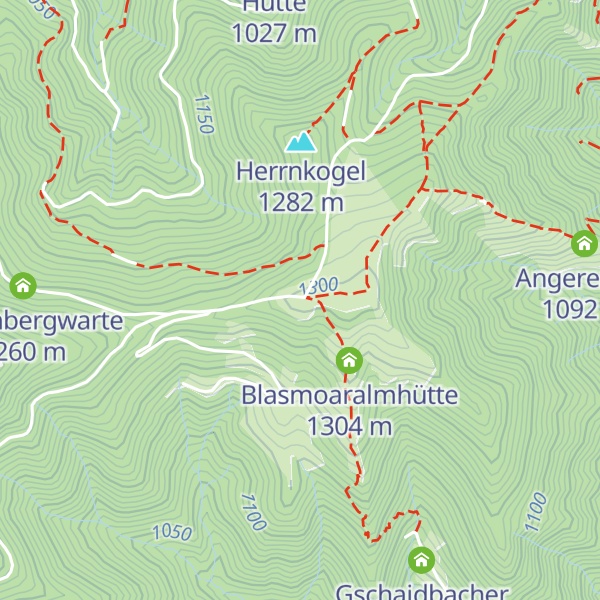 Map of Hochanger Schutzhaus