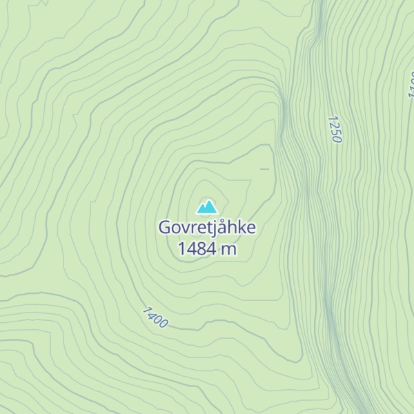 Map of Govretjåhke