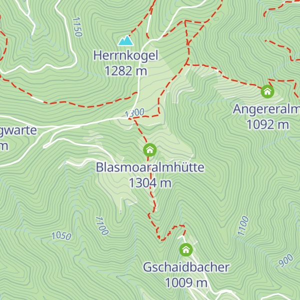 Map of Blasmoaralmhütte