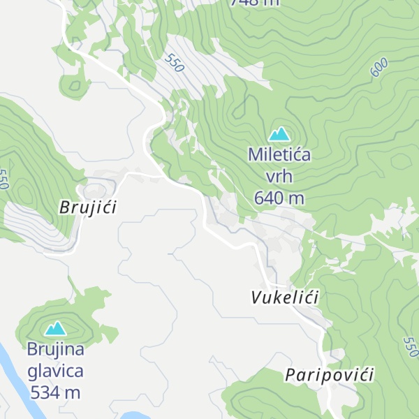 Map of Kuća Donji Kosinj