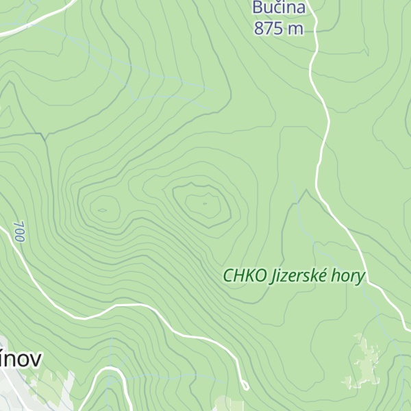 Map of Mariánská hora