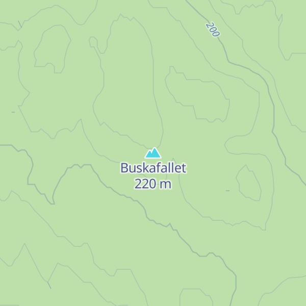 Map of Buskafallet