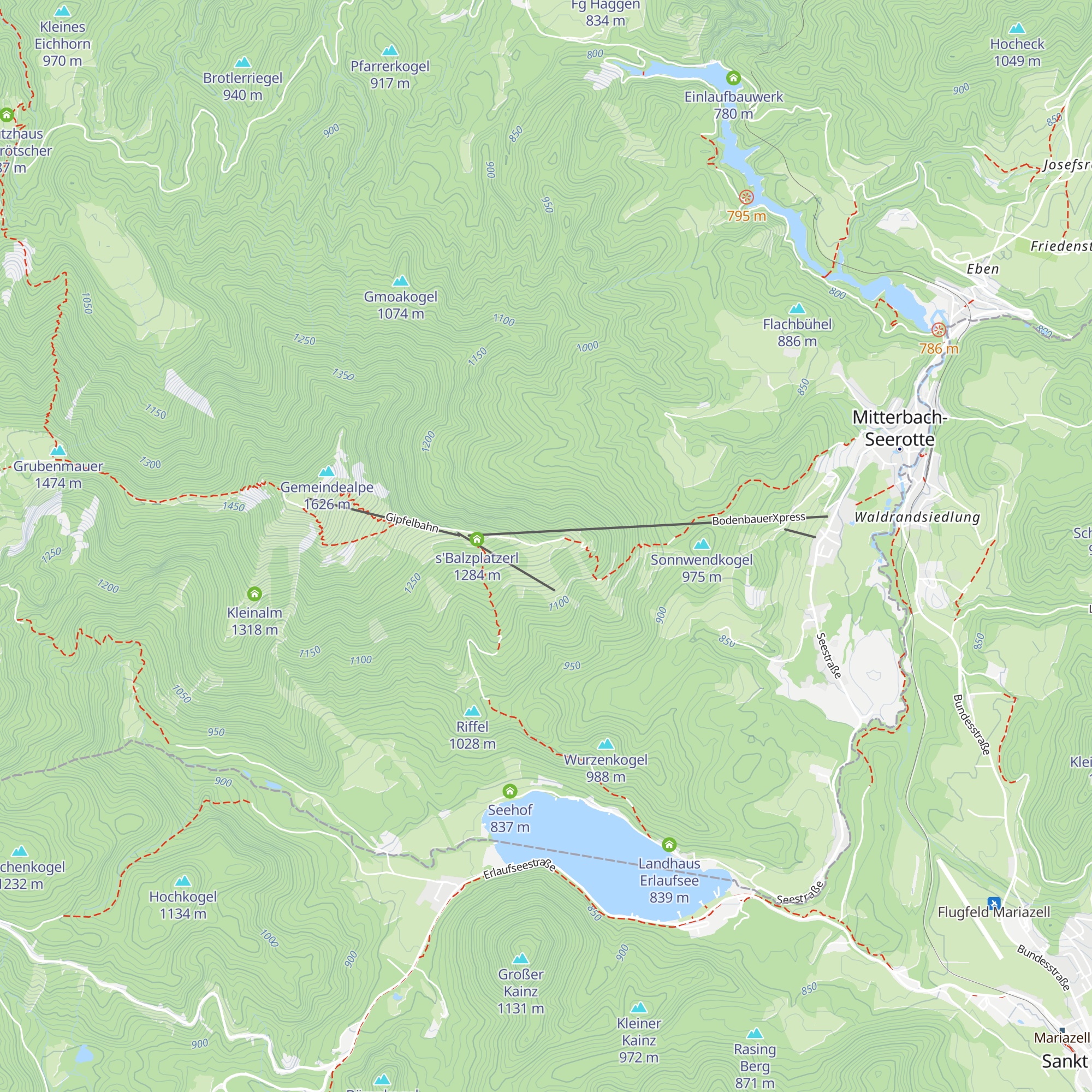 Zum Bäreneck map