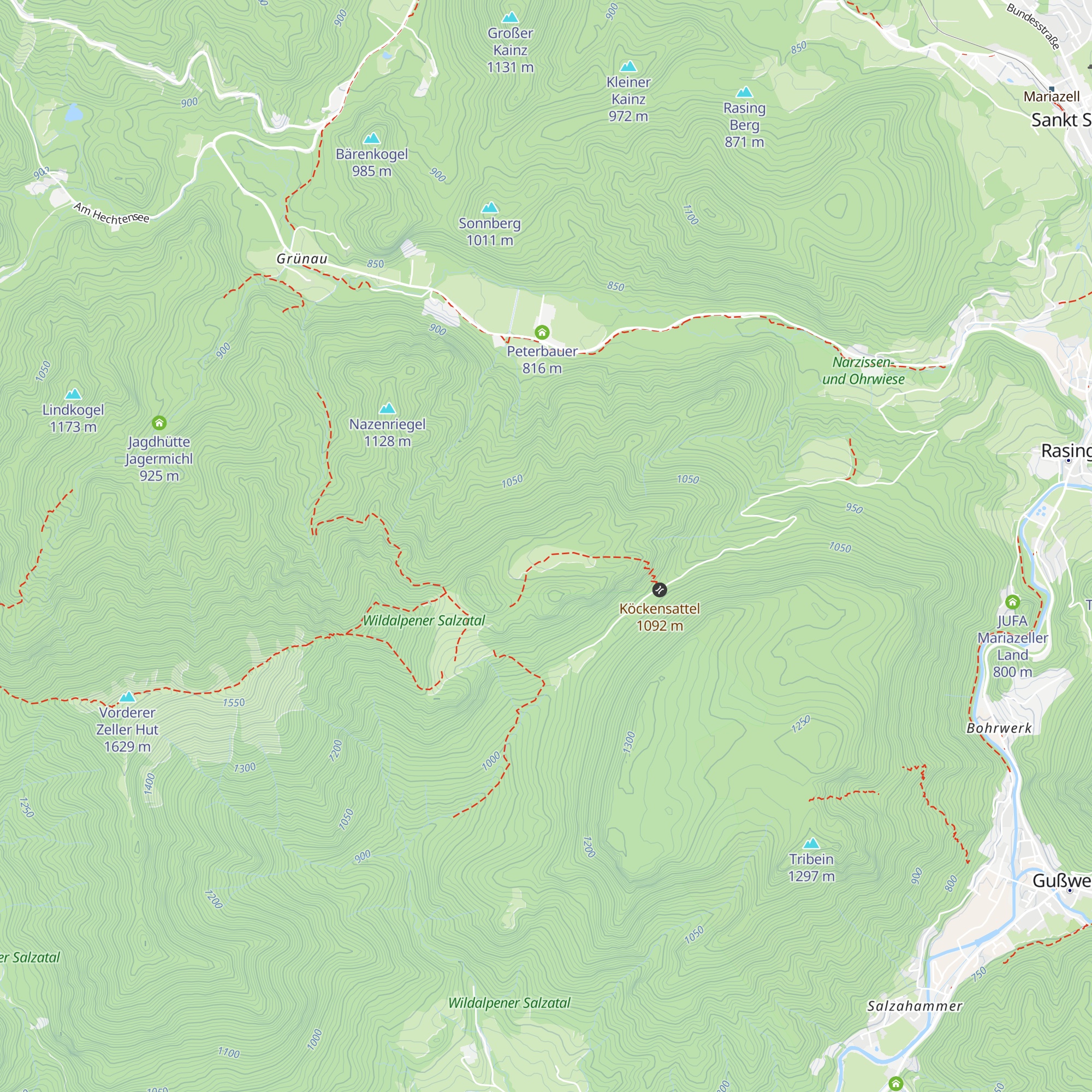Farnbodenhütte map
