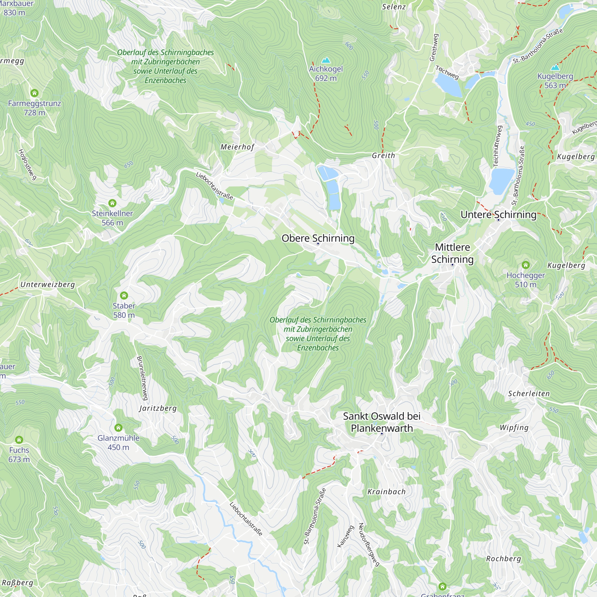 Harrerhof map