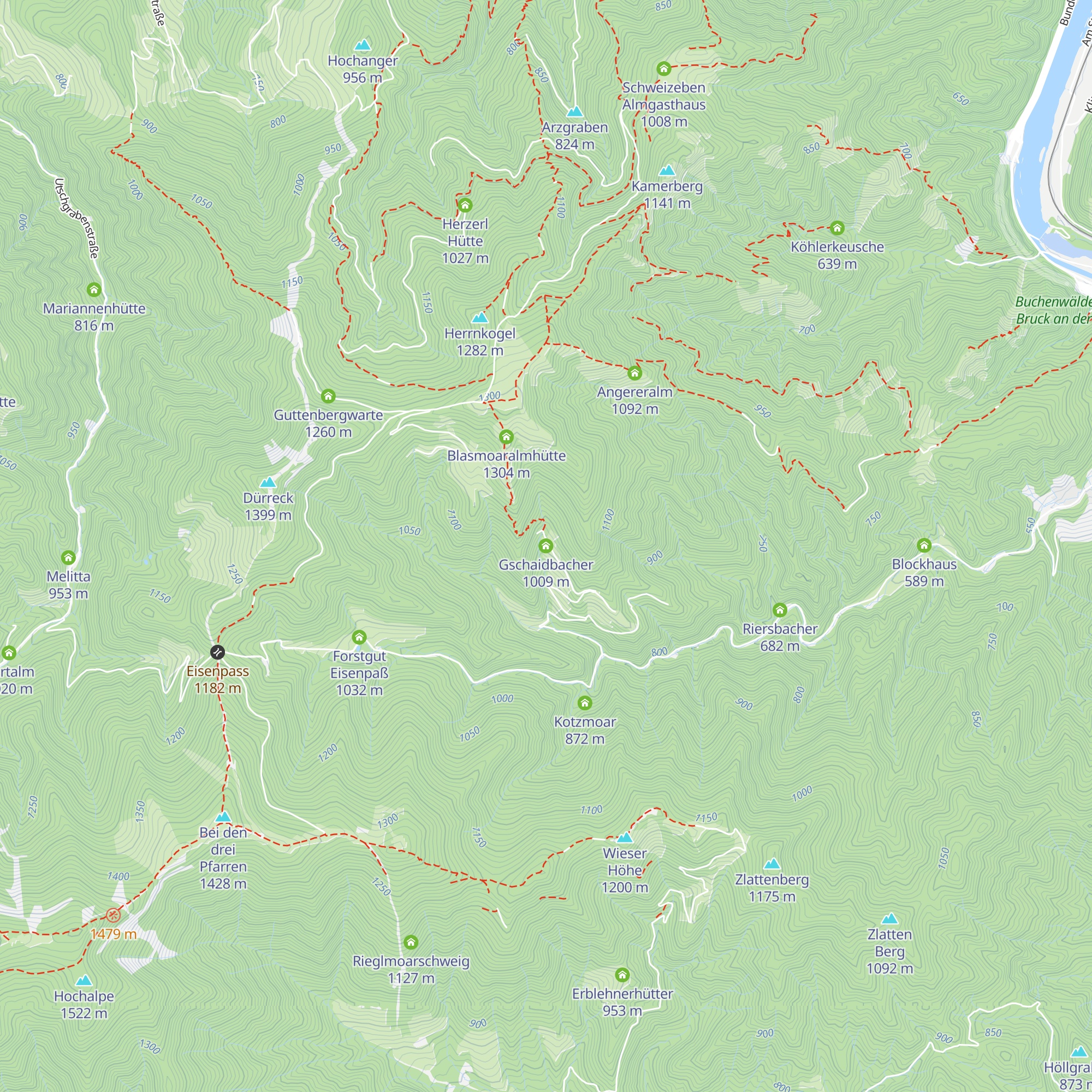 Gschaidbacher map