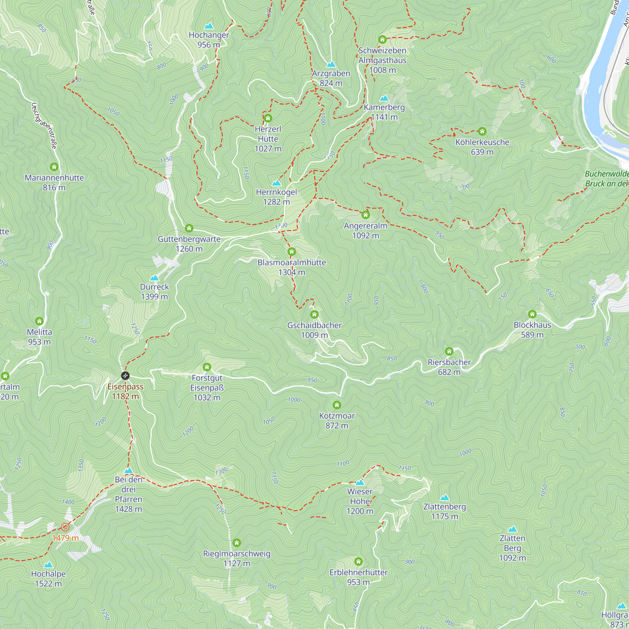 Gschaidbacher map