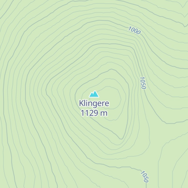 Map of Klingere