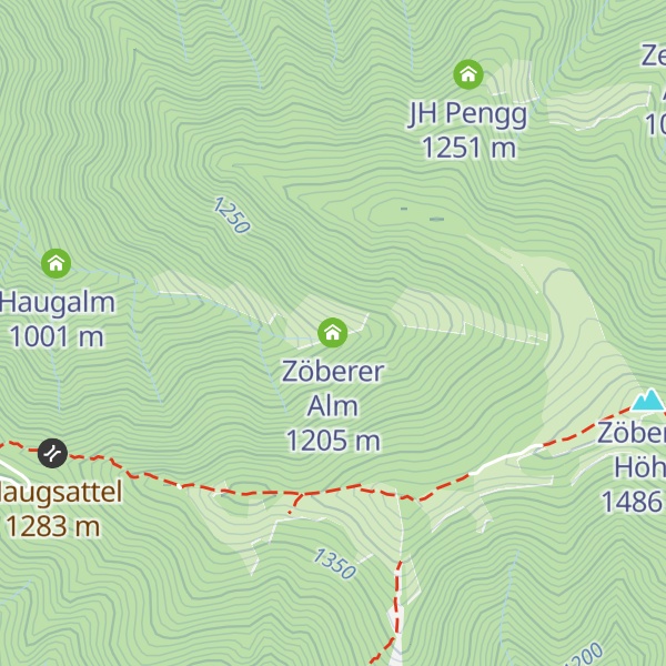 Map of Zöberer Alm