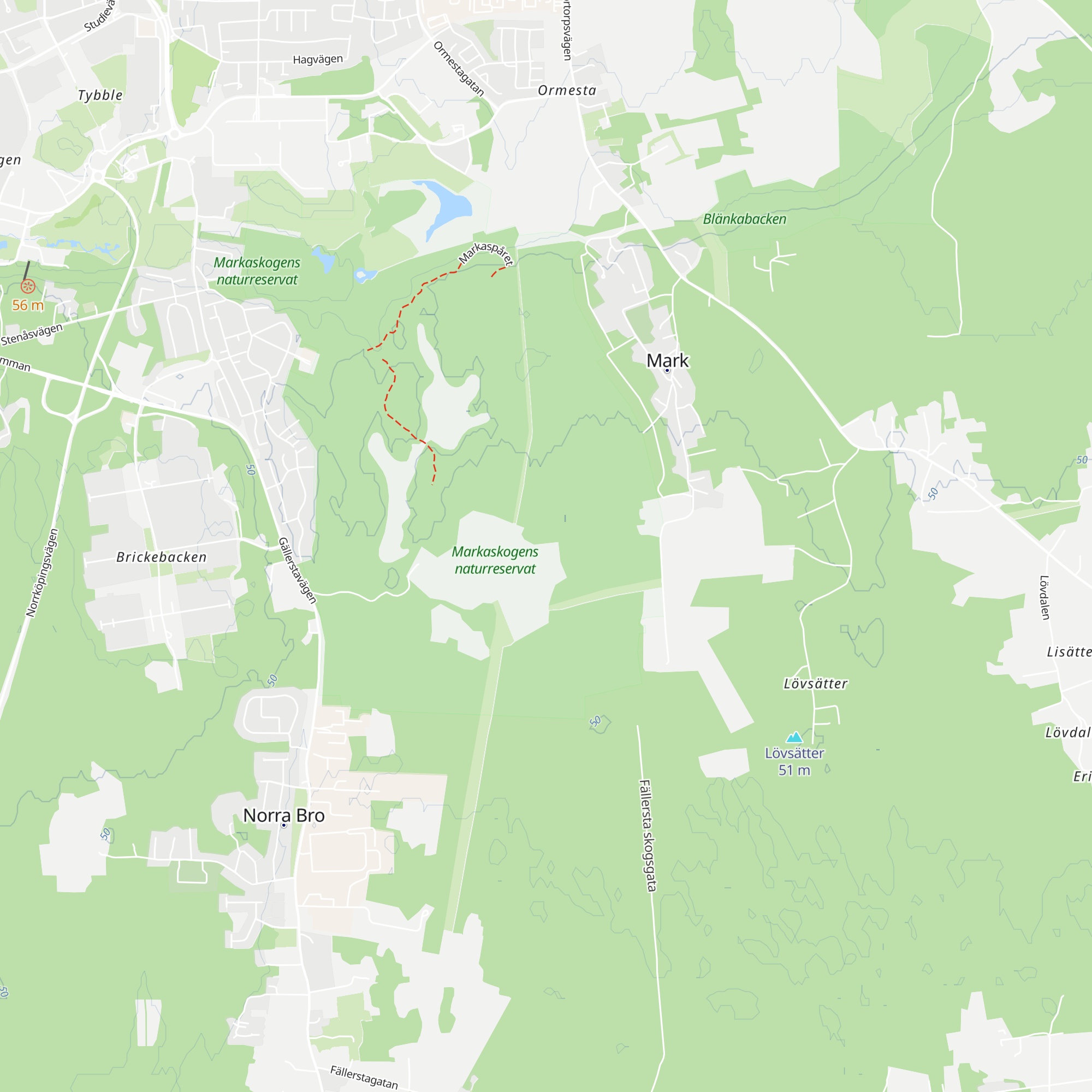 Ässkogstorp map