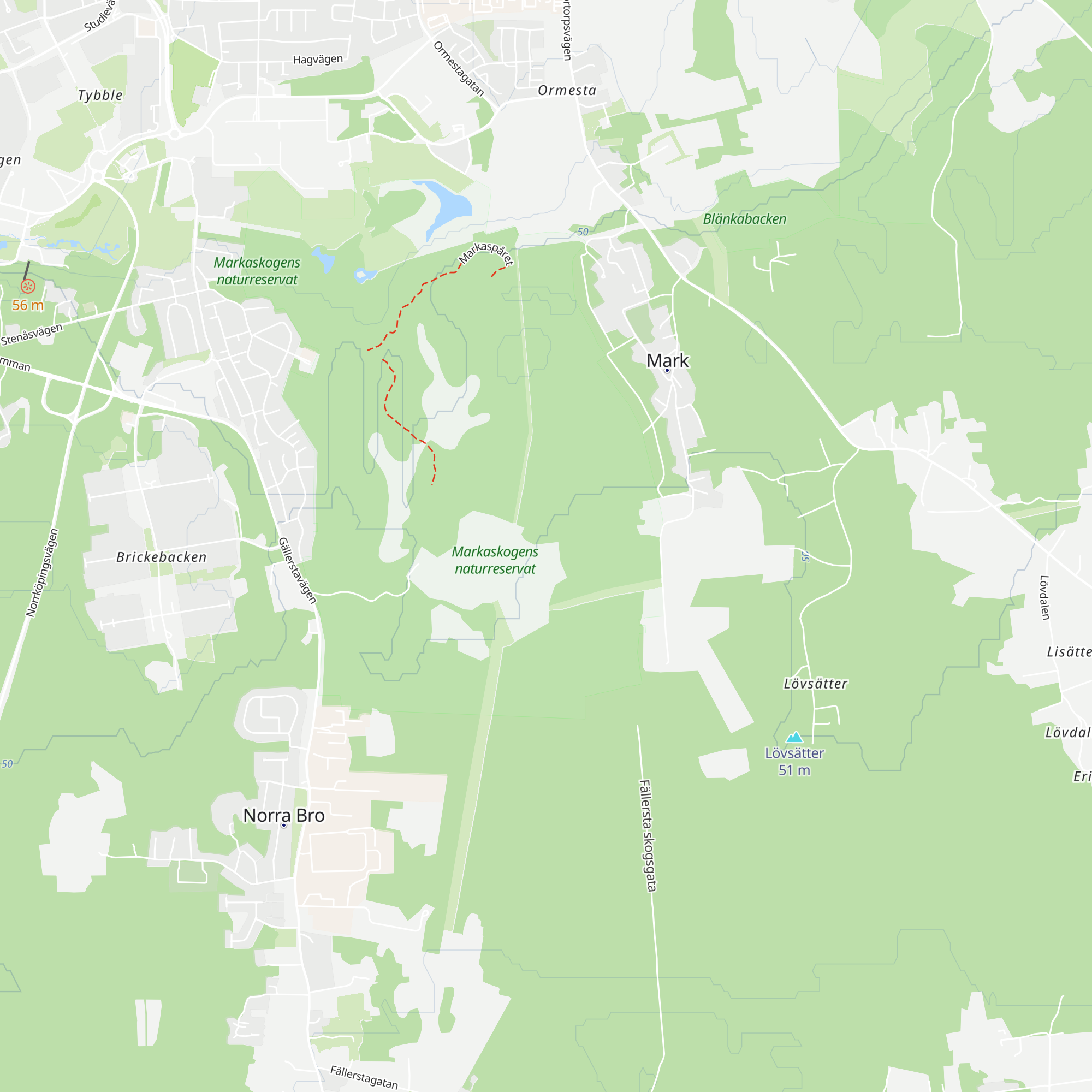 Ässkogstorp map