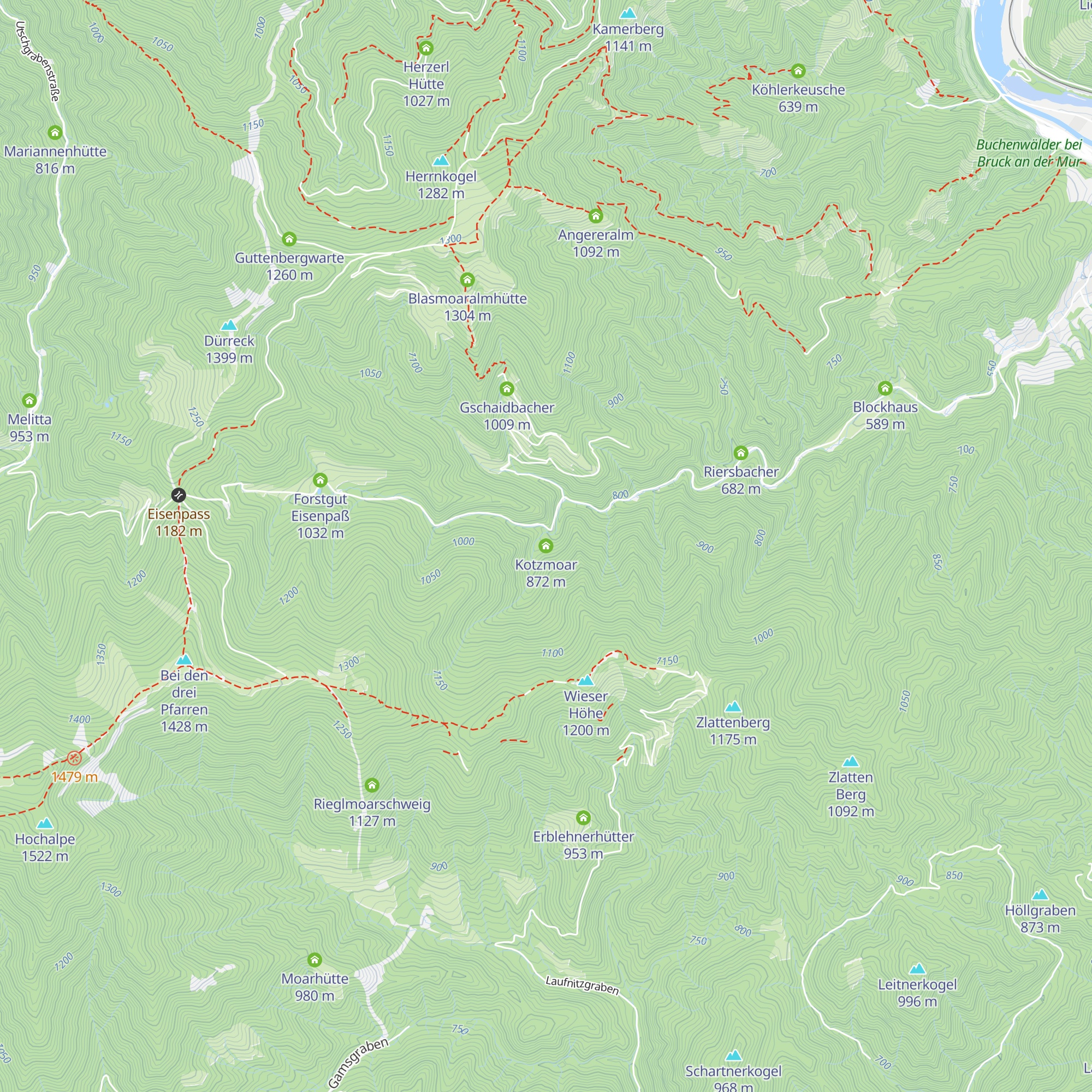 Kotzmoar map
