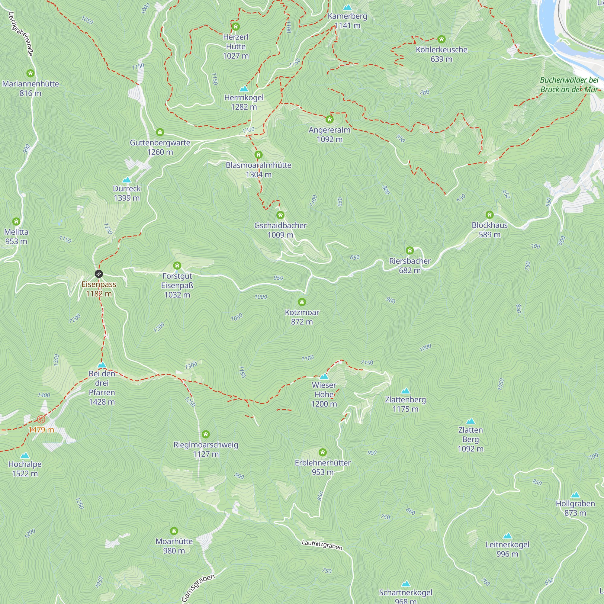 Kotzmoar map