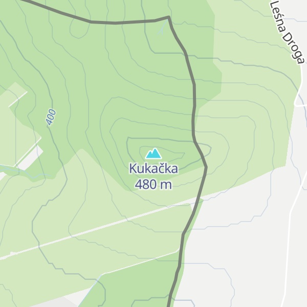 Map of Kukačka