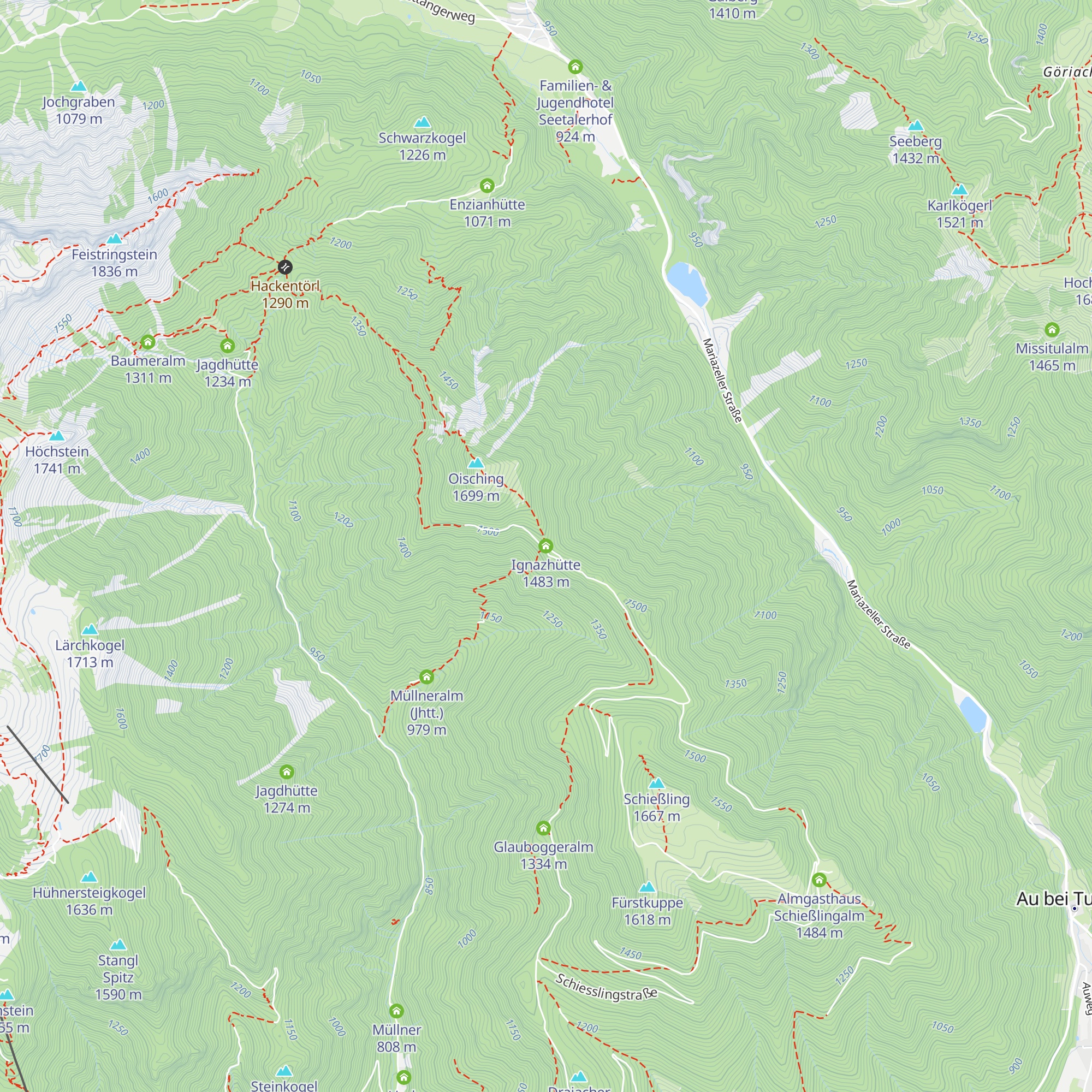Ignazhütte map