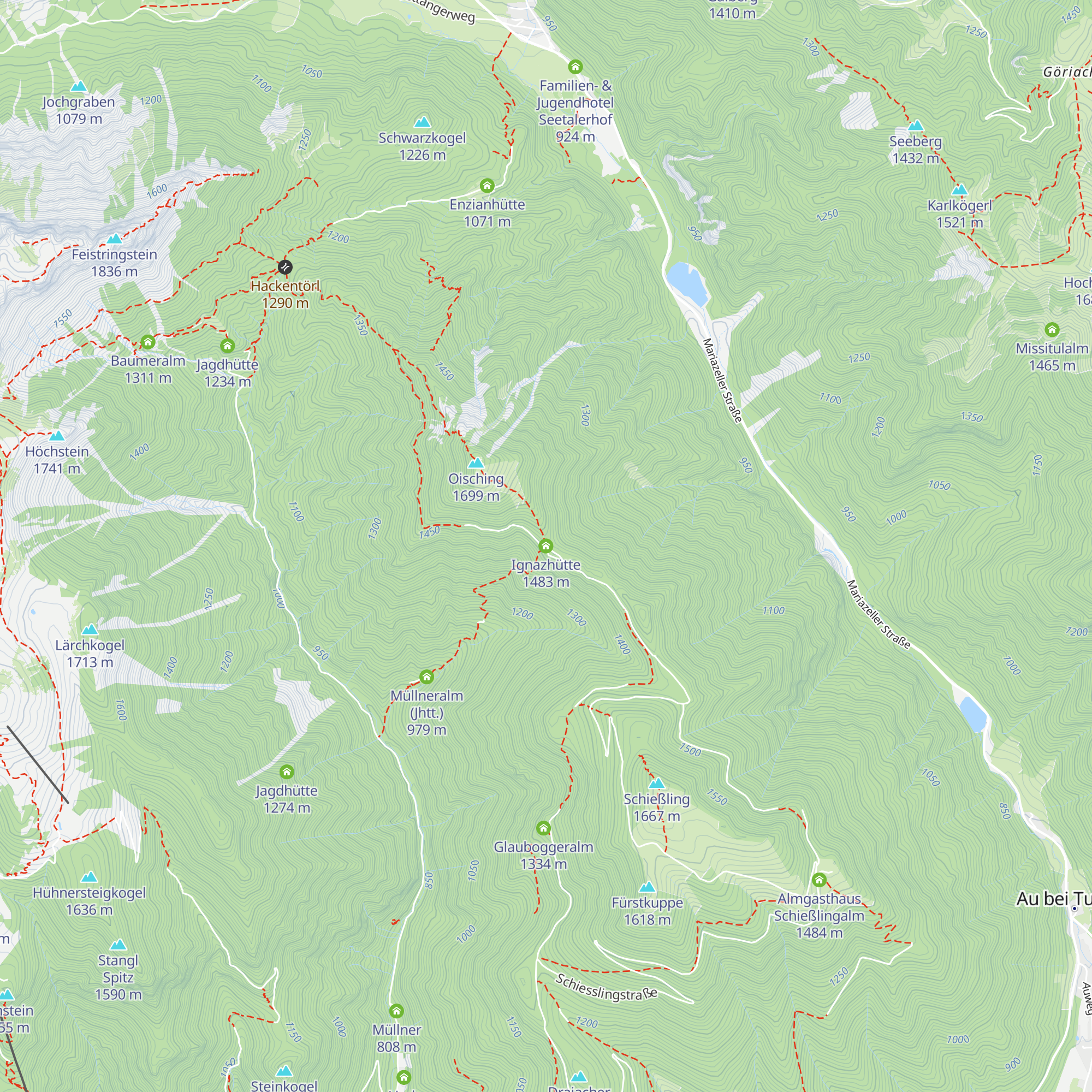 Ignazhütte map