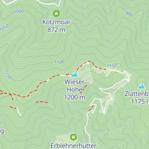 Map of Wieser Höhe