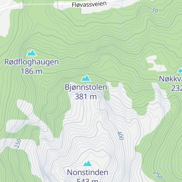 Map of Austnubben