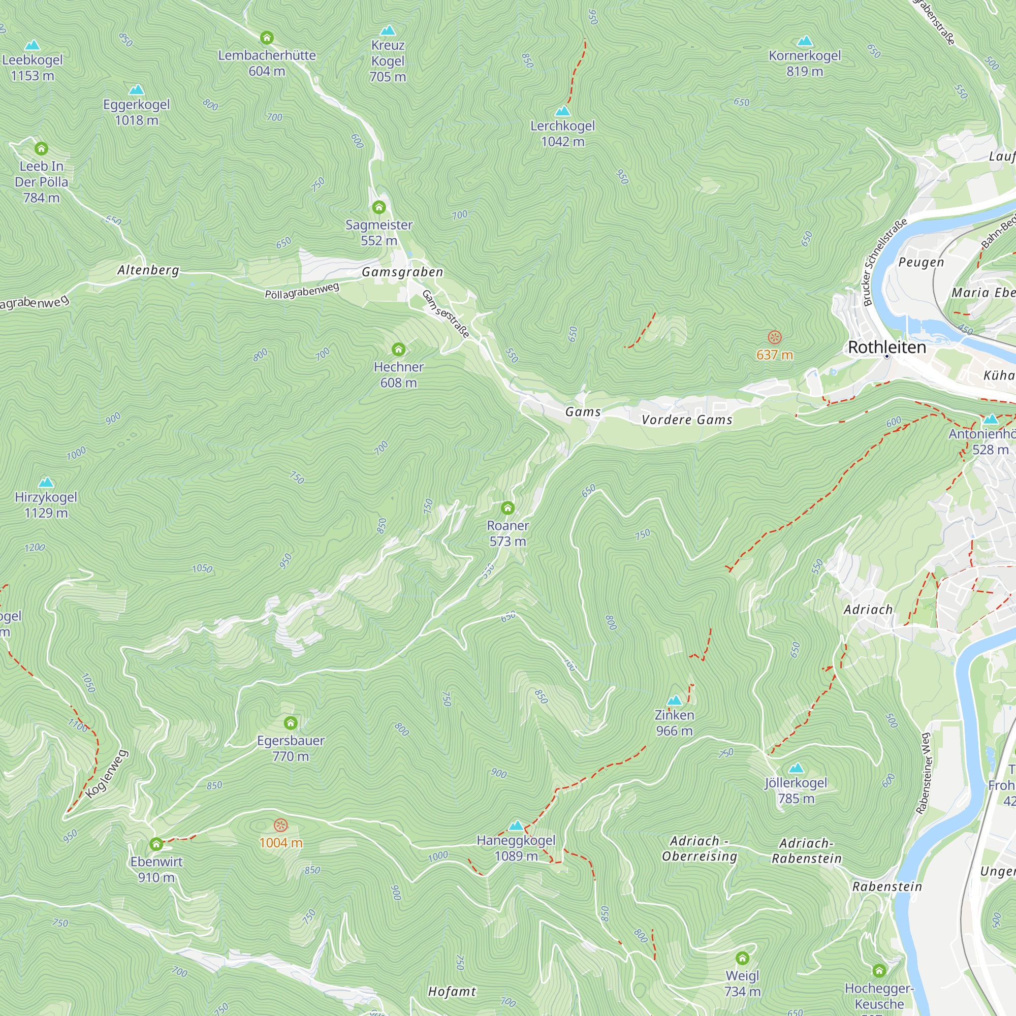 Roaner map