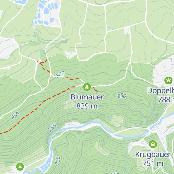 Map of Blumauer