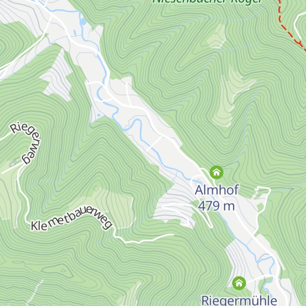 Map of Riegermühle