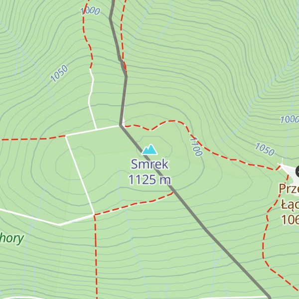 Map of Smrek