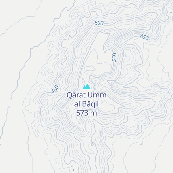 Map of Qārat Umm al Bāqil