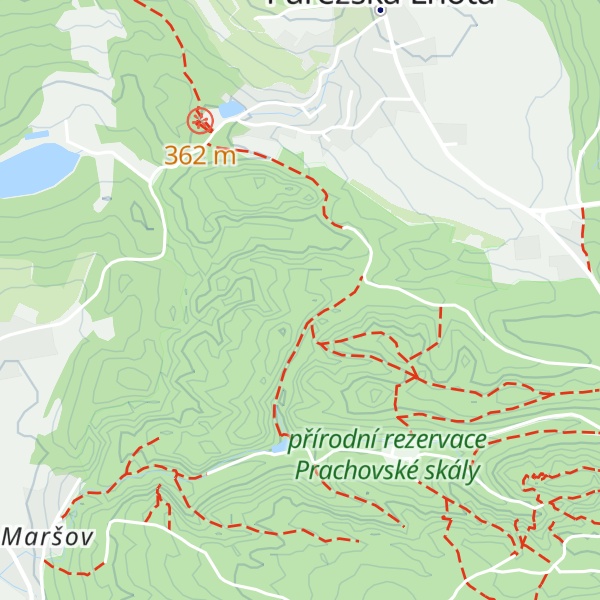 Map of Beruška