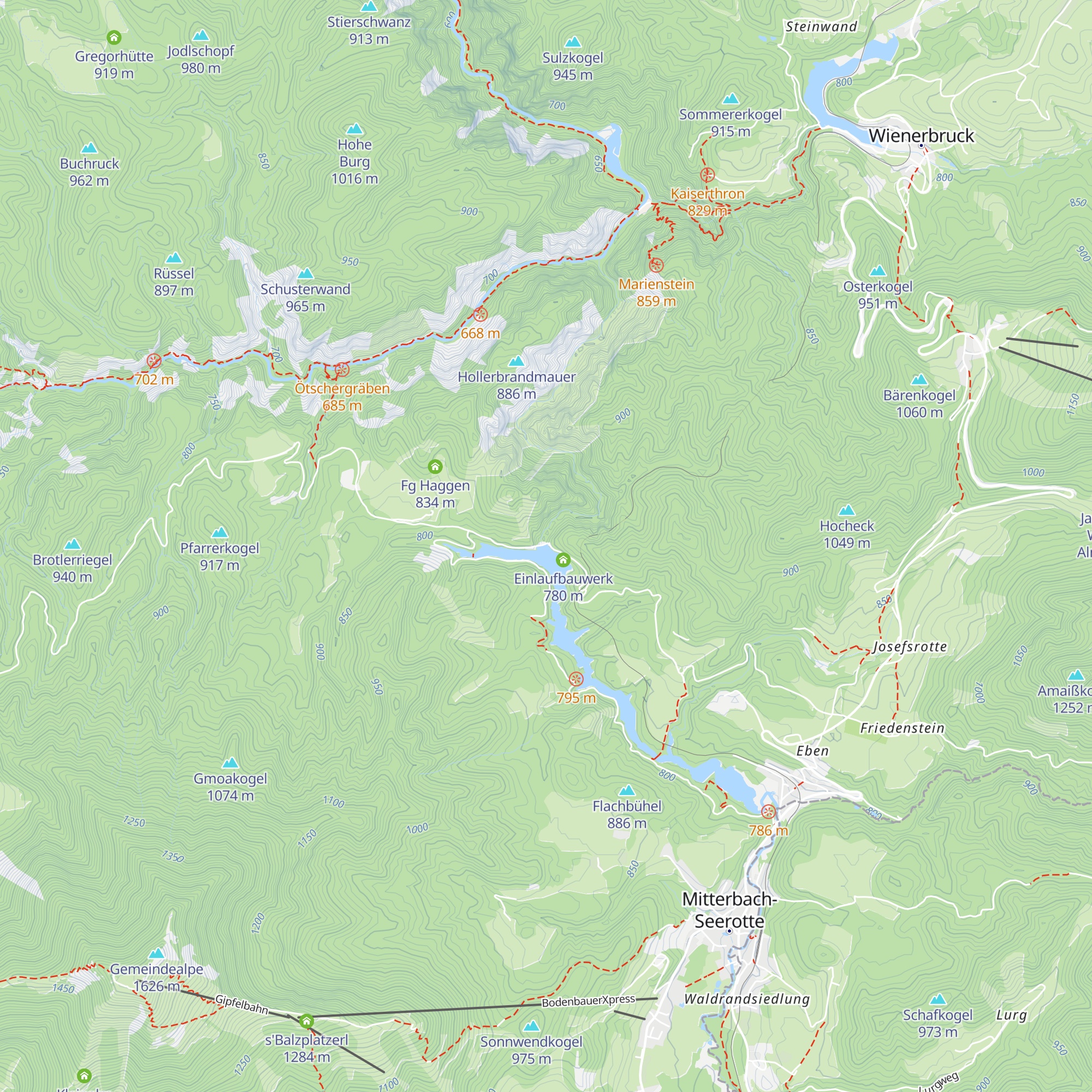 Überfalltrichter map