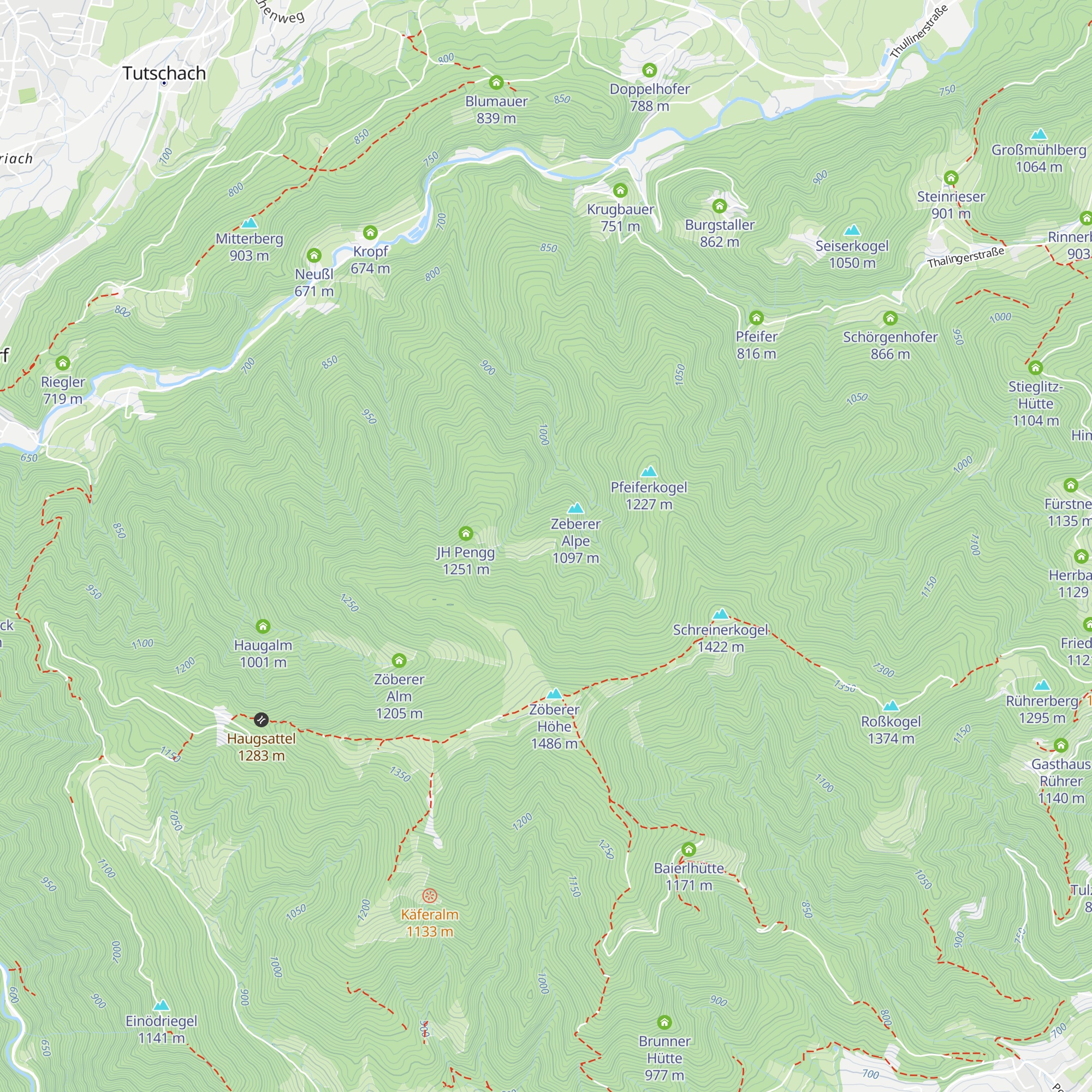 Kropfalm map