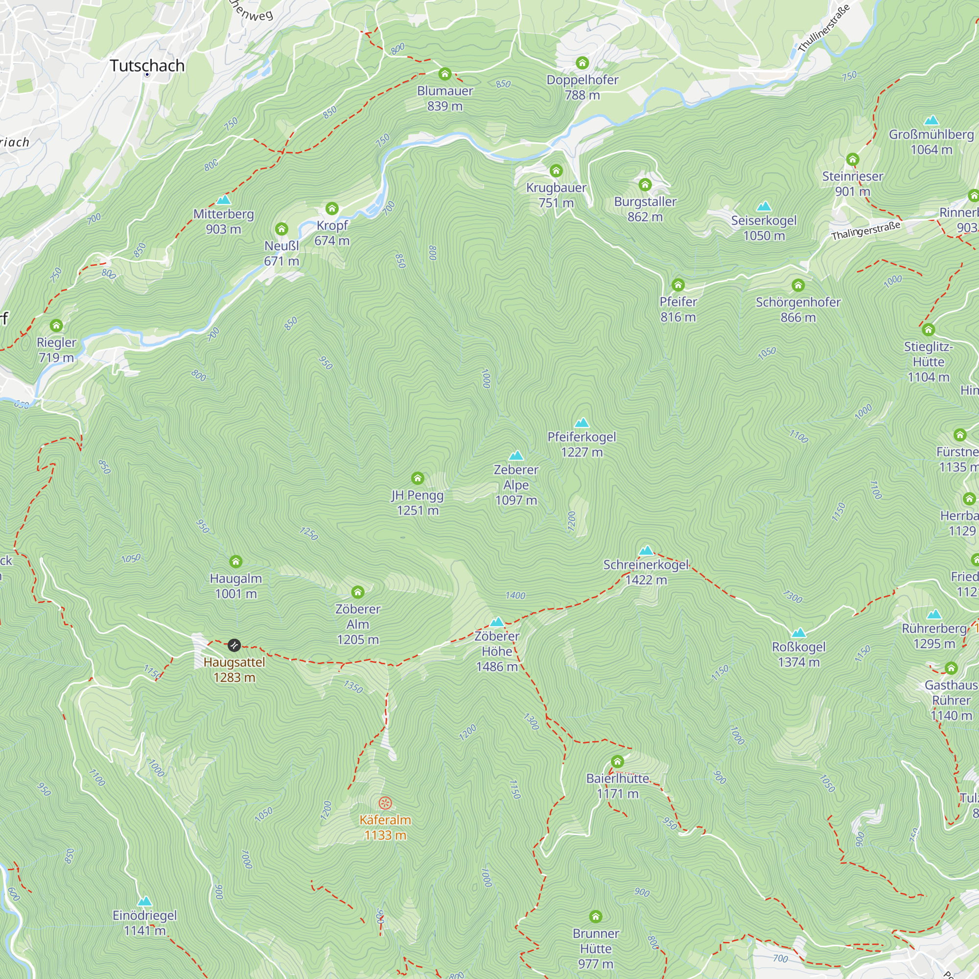 Kropfalm map