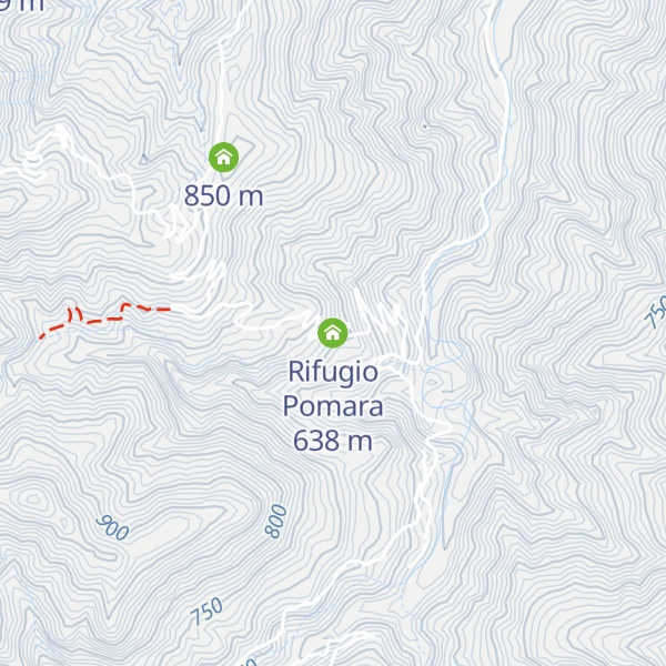 Map of Rifugio Pomara