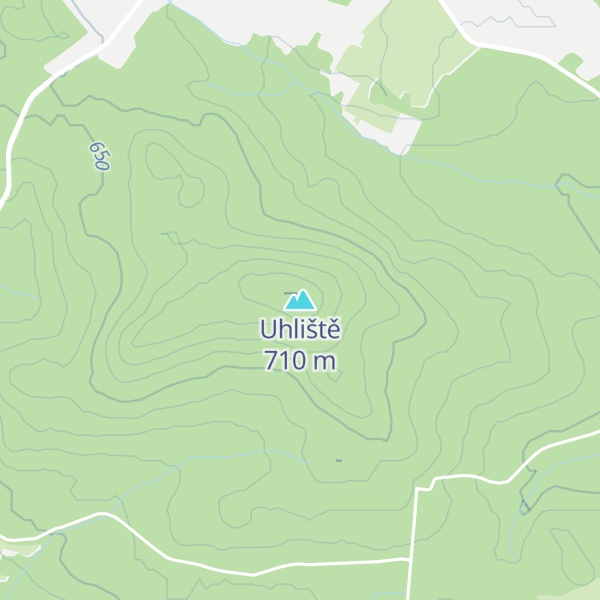 Map of Uhliště