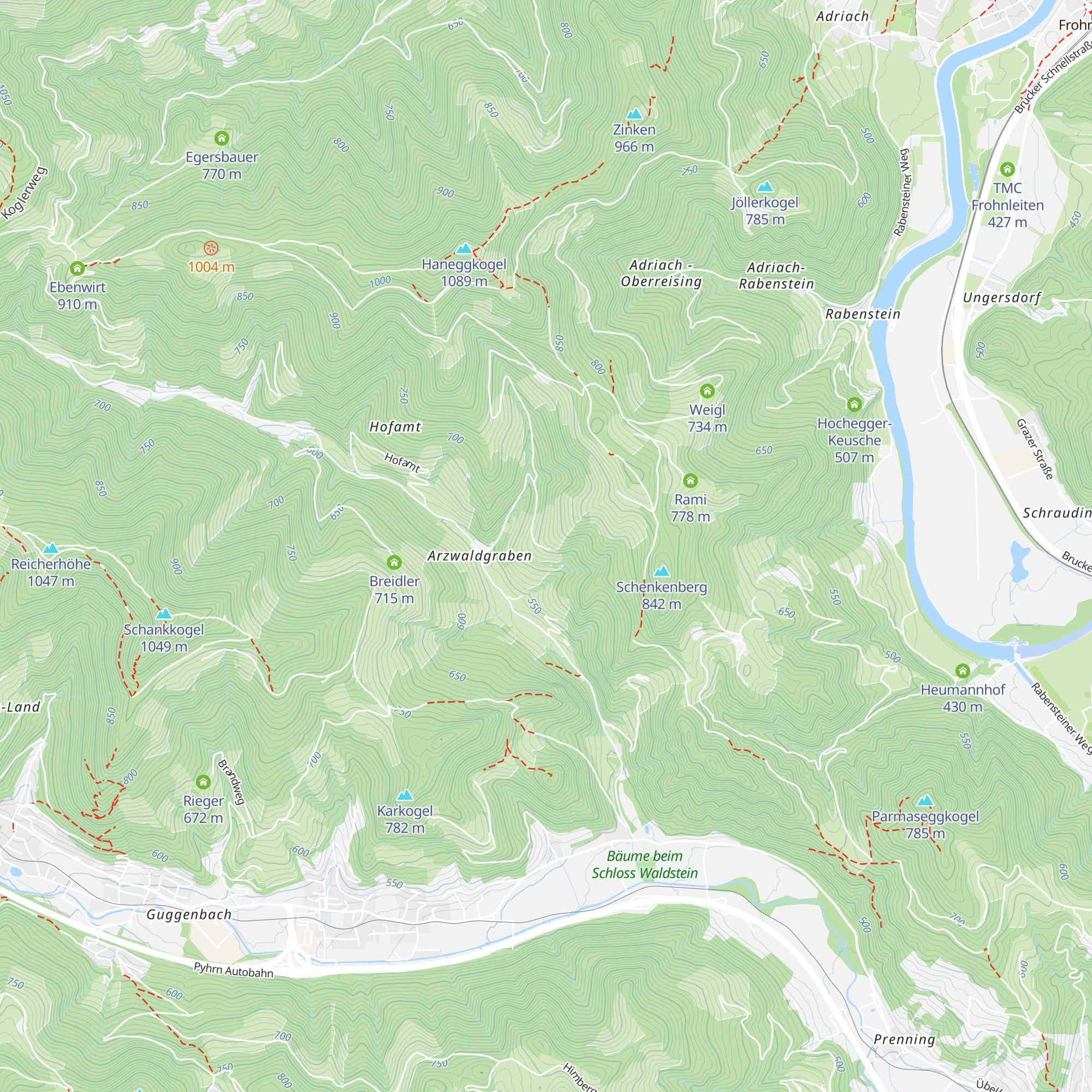 Grabenbauer map
