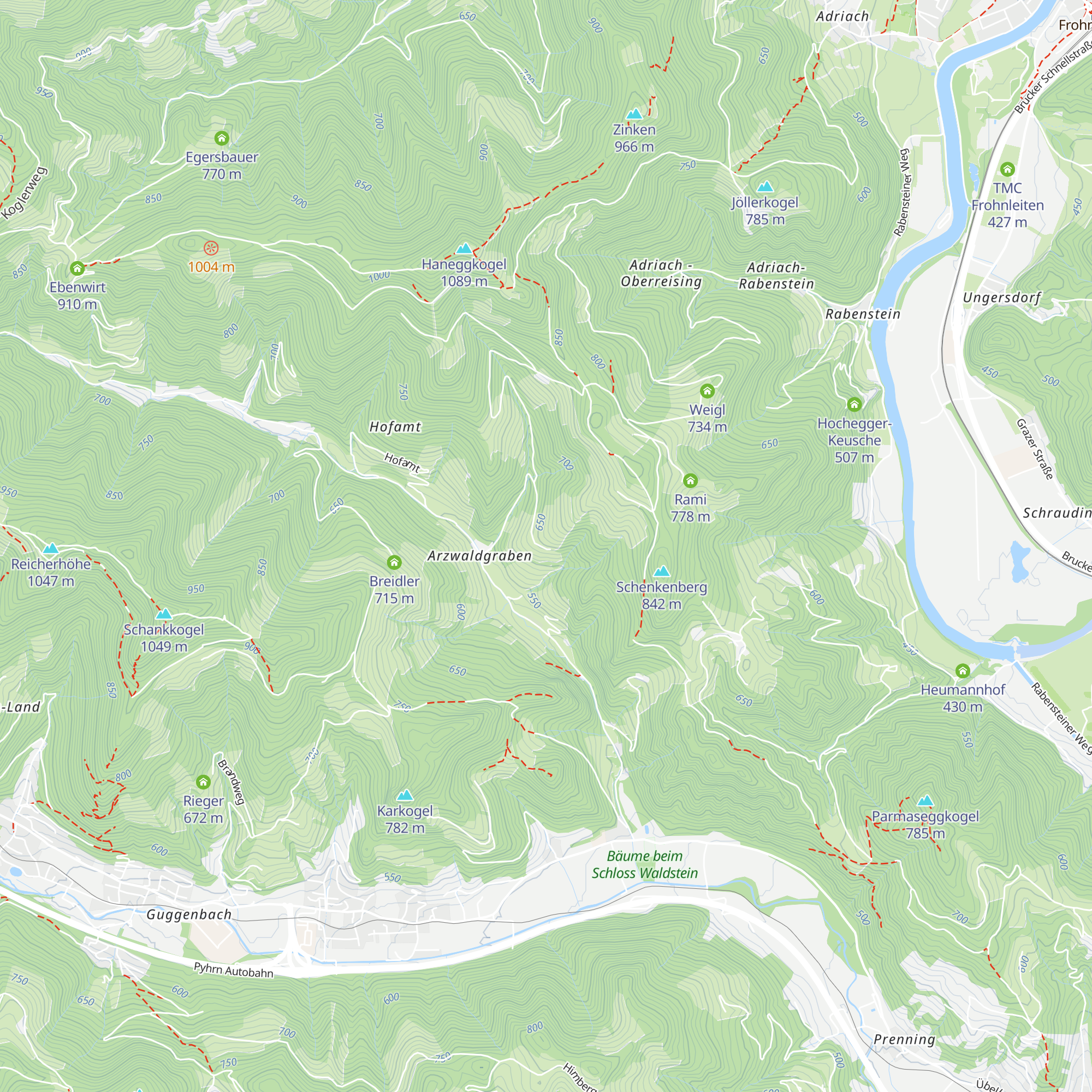 Grabenbauer map